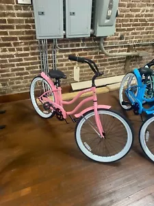 American Flyer Wave 2.0 Step-Thru 24" Single Speed Cruiser, Gloss Pink, Kids - Picture 1 of 3