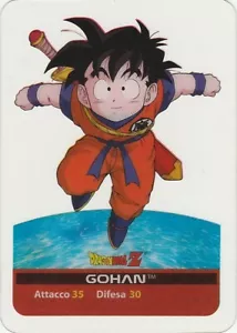 Lamincards Dragon Ball Z Edibas Serie Argento GOHAN N 8 - Picture 1 of 2