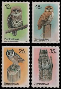 Zimbabwe 1987 - Mi-N.o 360-363 ** - Estampillada sin montar o nunca montada - Pájaros / Pájaros - Imagen 1 de 1