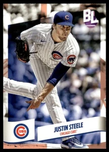 2024 Topps Big League #19 Justin Steele Chicago Cubs - Picture 1 of 2