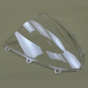 Clear Double Bubble Windscreen Windshield ABS For Honda CBR1000RR 2008-2011 - Imagen 1 de 2