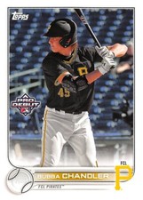 2022 Topps Pro Debut #PD16 Bubba Chandler RC Rookie Card Pittsburgh Pirates💎⚾💎