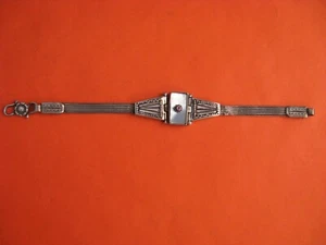 Pulsera única hecha a mano marca PERLADONI + madreperla y probablemente un rubí - Imagen 1 de 12