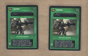 2x - E-web Blaster - DS - Star Wars CCG - Hoth Expansion - Picture 1 of 2