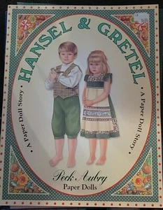 HANSEL AND GRETEL PECK AUBRY PAPER DOLL BOOK NEW - Picture 1 of 1