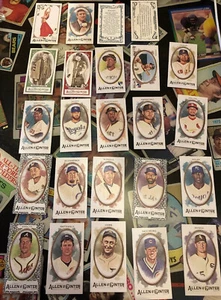 2017 allen ginter mini lot (24)Sandberg, Smoltz, Braun, Soler, Molina, Schwarber - Picture 1 of 5