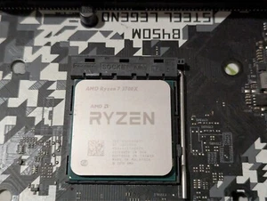 AsRock B450M Steel Legend Amd Ryzen 7 3700X and 16Gb GEIL 3600 C18 Memory - Picture 1 of 6