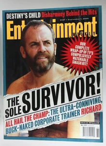 Survivor Cover Richard Hatch Destiny`s Child No label #557 Entertainment Weekly - Picture 1 of 6