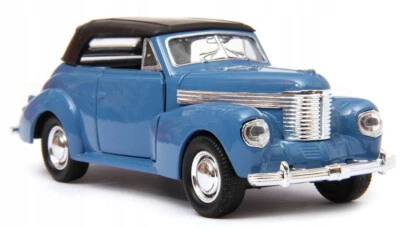 Opel Kapitan Cabrio Welly 1938 azul escala 1:34 1:39 4,5 pulgadas aranceles pagados en Estados Unidos Foto 1 de 4
