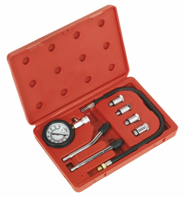 Sealey 8 Piece Petrol Engine Compression Test Kit (CT955)