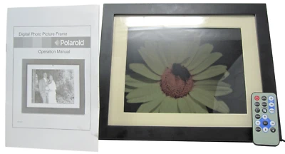 Polaroid IDF-1020 10.4" Digital Picture Frame, Cords, Remote and Box Included - Image 1 of 4