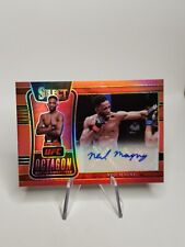 2022 Panini Select UFC - Octagon Action Signatures Red /99 Neil Magny