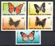 1983 Niger Republic, Butterflies - Yvert no. 625-29 - 5 values - MNH**