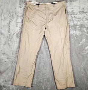 Daniel Cremieux Pants Men's 40X30 Cassis Khaki Chino Relaxed Beige Tan Classics - Picture 1 of 15