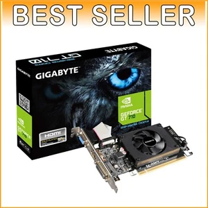 High Resolution Nvidia GT 710 Graphics Card - 2GB Memory & Dual Link Outputs - Picture 1 of 7