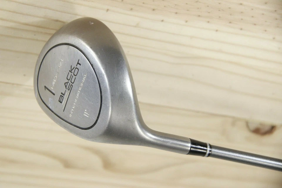 Tommy Armour Left Hand BLACK SCOT International 1 Wood Driver 11* Mid 44" EUC - Image 1 of 4