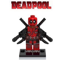 Figurine personnage Deadpool Super Héros mini figurine + armes