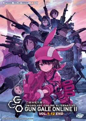 Sword Art Online Alternative: Gun Gale Online II (Vol. 1-12 End) - *English Dub* Foto 1 de 2