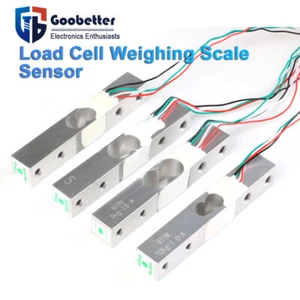 Load Cell Weight Scale Sensor 1, 5, 10, 20kg Aluminum Alloy, With Bracket - Picture 1 of 8