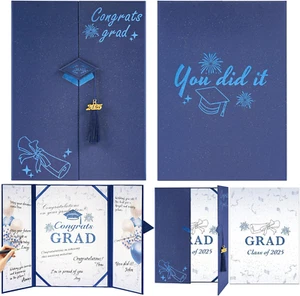 Graduation Gifts-Graduation Guest Book 2025-Guest Book for Graduation Party,Blue - Picture 1 of 7