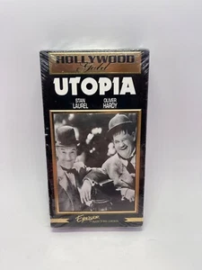 Utopia VHS - Laurel & Hardy SEALED Collector's Edition Hollywood Gold 7️⃣ - Picture 1 of 6