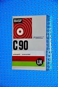 BASF LH 90 CLAM SHELL TIPO I NASTRO CASSETTA BIANCO (1) (SIGILLATO) - Foto 1 di 5