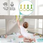 Light Weight Baby Crib Hooks Solid Color Baby Toys Fun Playpen Pull Ring