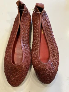 Vintage Mister Women’s Flats Leather Shoes Size 5 1/2 B -New - Picture 1 of 5
