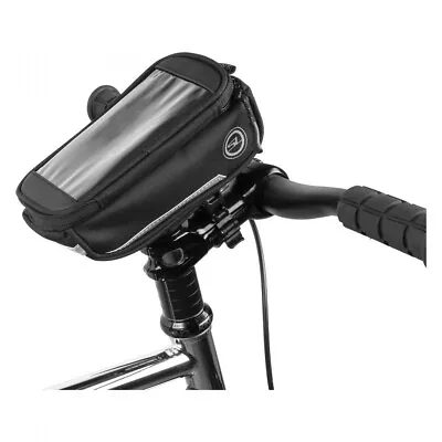 Bolsa Sunlite Soporte de Vástago con Ventana de Teléfono Negro Resistente al Agua Acceso Rápido Foto 1 de 4