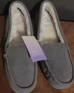 Ciabatta mocassino donna Gemma Stars Above - Grigio - Taglia 12 - Foto 1 di 7