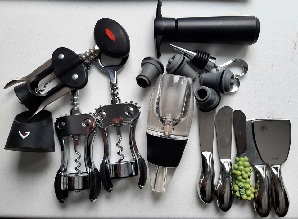 Wine Bottle, Cheese & Bar Accessories (Party Planning) Summer Picnic. Wine Time - Image 1 of 1