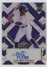 2022 Leaf Metal Purple Wave /6 Alexander Ramirez #BA-AR1 Auto