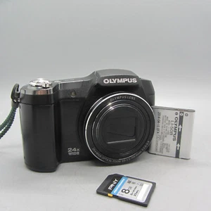 Olympus Digital Camera Stylus SZ-17 16.0MP Black Tested - Picture 1 of 8