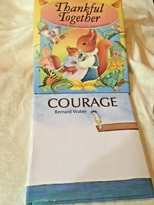 Lot of 2 Children's Books Thankful Together by Holly Davis & Courage B. Waber LN - Bild 1 von 4