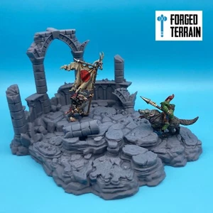 Ancient Ruins E - 28mm D&D Scatter Terrain Requisiten Fantasy Tabletop Wargames - Bild 1 von 12