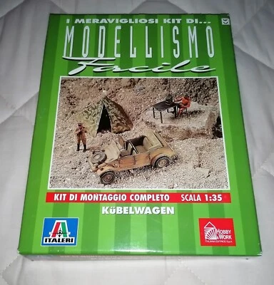 HOBBY&WORK - KUBELWAGEN - "I MERAVIGLIOSI KIT DI MODELLISMO FACILE" - COMPLETO - Immagine 1 di 2