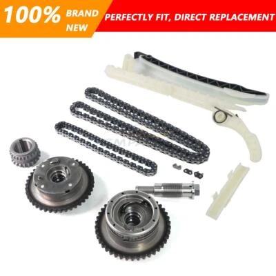 Kit de cadena de distribución piñones VVT M270 M274 para Mercedes-Benz A220 CLA 200 250 2,0 L Foto 1 de 4