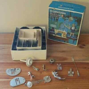 Accesorios de costura y tacto Singer vintage para modelo 648 - Imagen 1 de 5