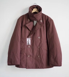 Lemaire Casual Flannel Lined Women’s Uniqlo Short Padded Pea Coat Size Medium - Picture 1 of 9