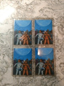 RON MILLER'S FIREBRANDS Comic Images 1994 Unnumbered Promo Card - Lot of 4