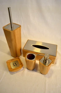 Bad Accessoires Set Bambus - Bild 1 von 11