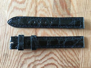 New - Leather Strap CARTIER Correa de Piel - Dark Blue Azul Oscuro - Nuevo - Imagen 1 de 3