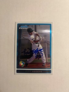 Pittsburgh Pirates GIFT NGOEPE Signed Card