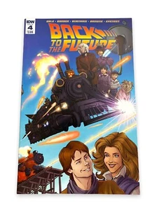 Ritorno al Futuro Numero 4 IDW Comics 2016 Doc Brown Marty McFly - Foto 1 di 3