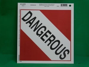 Sei (6) Cartelli "PERICOLOSI" per Semirimorchi e Rimorchi Spedizione Gratuita - Foto 1 di 2