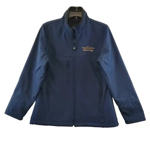 Antigua Damen M Navy Blau Trilogy Golfschläger Cold Weather Jacke Reißverschlusstaschen - Bild 1 von 19