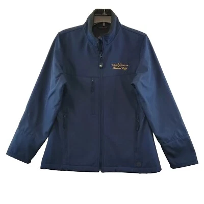 Antigua Womens  M Navy Blue Trilogy Golf Club Cold Weather Jacket Zip Pockets - Image 1 of 4