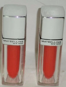 2 Maybelline Color ELIXIR Color Sensational Lip Color MANDARIN RAPTURE #015 Seal - Picture 1 of 2