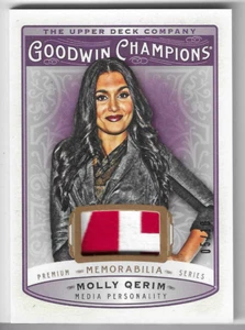 MOLLY QERIM 2011 UPPER DECK GOODWIN CHAMPIONS PREMIUM PATCH SP /10 ESPN MG - Picture 1 of 1