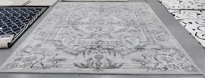 SMOKE 10' X 14' Back Stain Rug, Reduced Price 1172741058 SAV623B-10 - Image 1 of 4